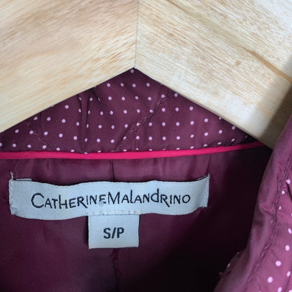 Maroon polka dot vest - Picture 3 of 5